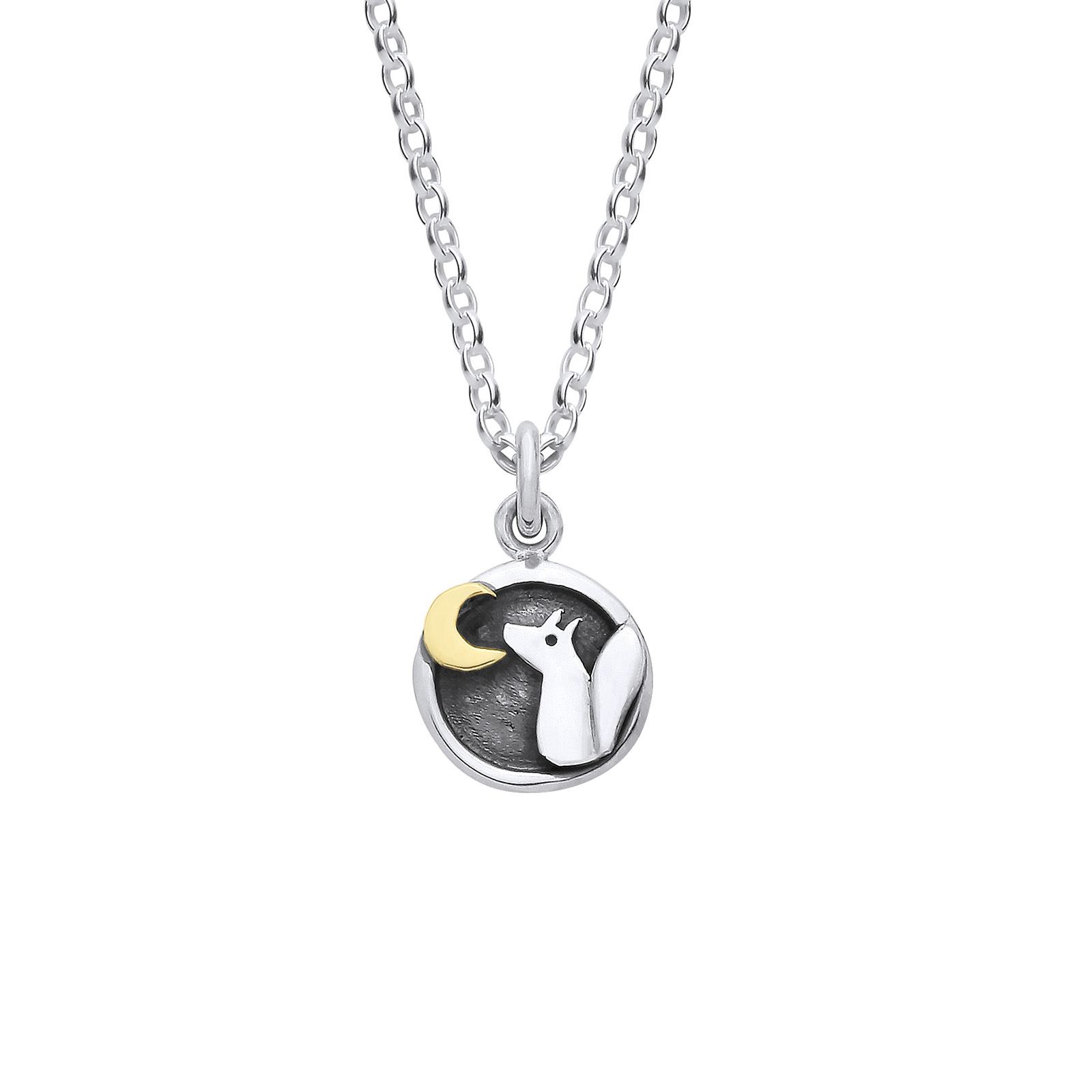 Fox and Moon Necklace - ETFS