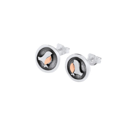 Robin stud earrings