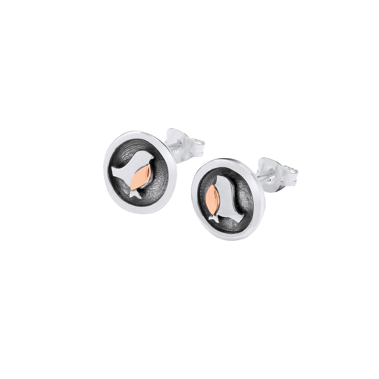 Robin stud earrings