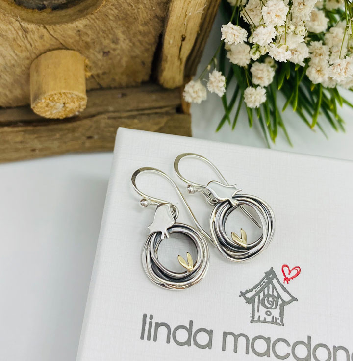 Bird Earrings - DB2