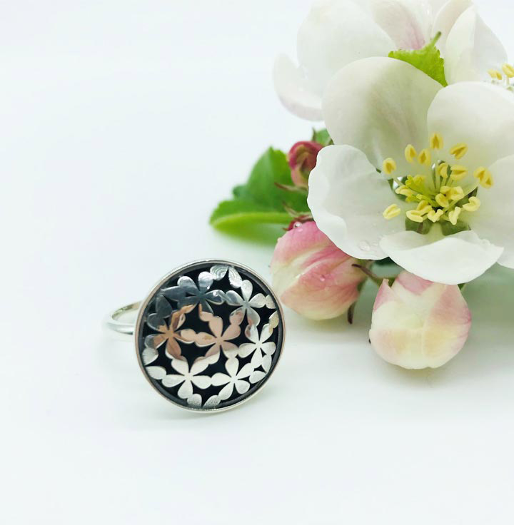 Silver Blossom Ring - ROSL Life