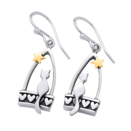 Wee Cat Starlight Earrings - DKIT