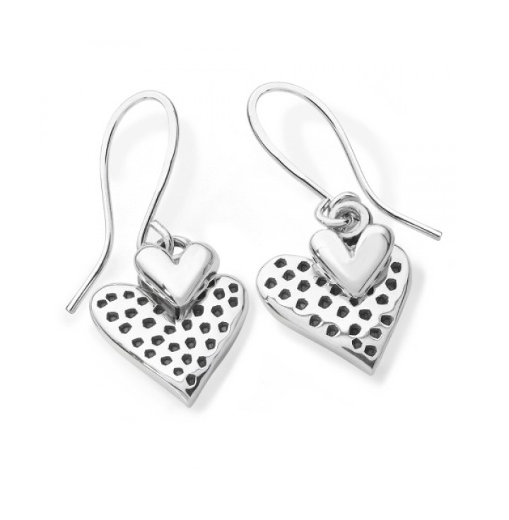 Silver Spotty Earrings